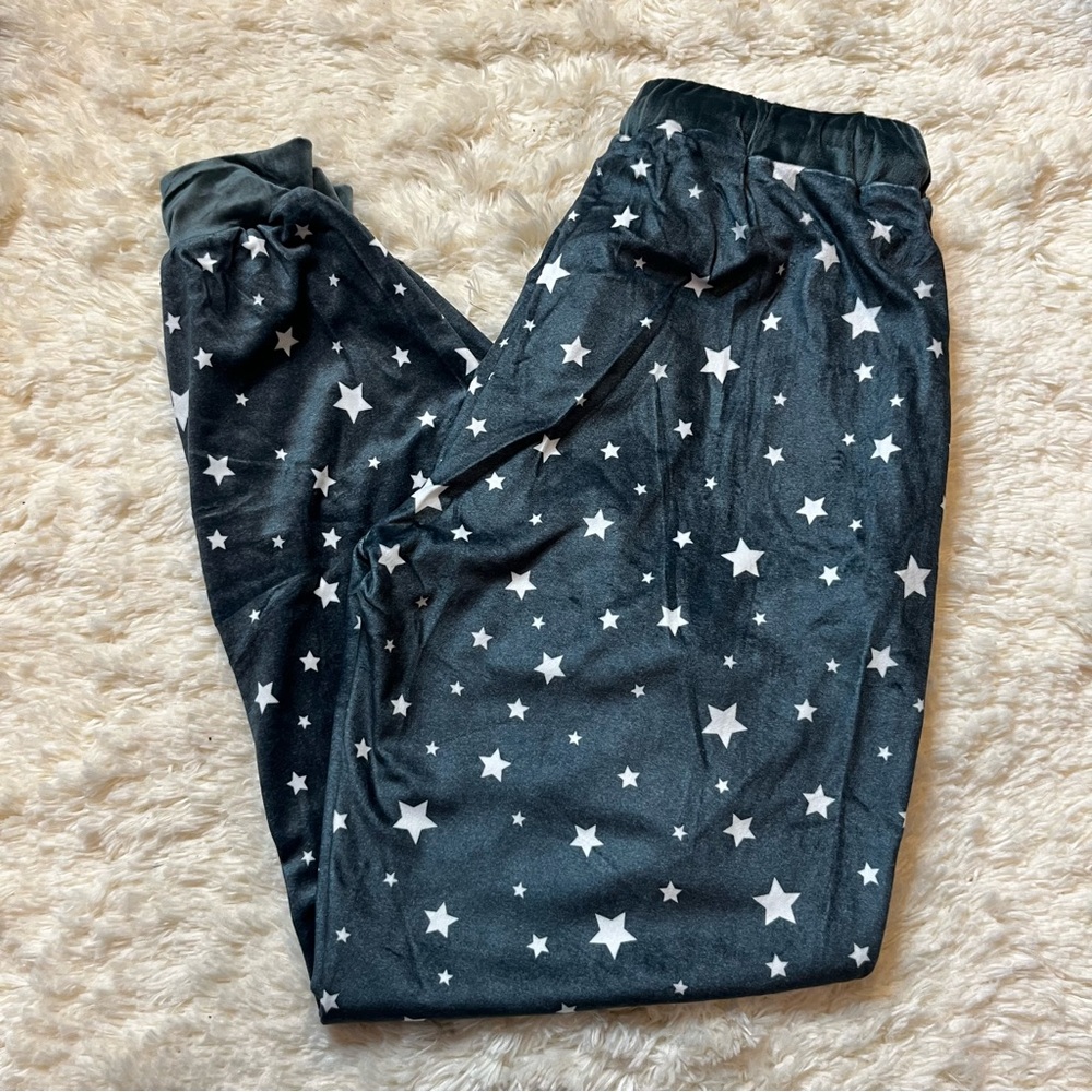 Women's Size Medium Star Print Pajama Pants Loungewear